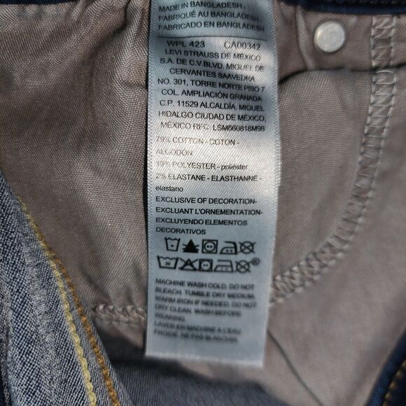 Levi Strauss Signature Gold Mid-Rise Skinny Jeans Sz 4S - Picture 9 of 13